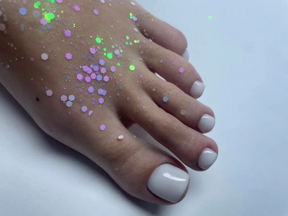 przykład pedicure w salonie Kosmet Beauty w Koszalinie