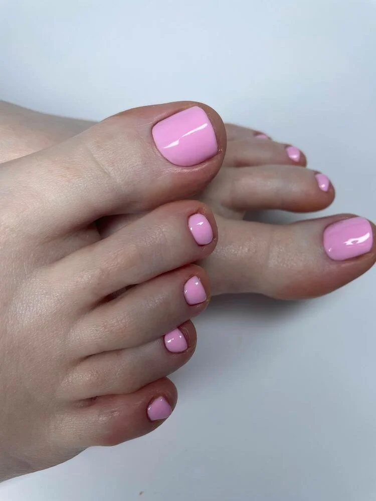 przykład pedicure w salonie Kosmet Beauty w Koszalinie