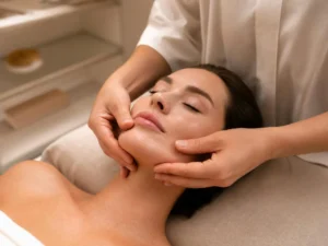 Japoński masaż Kobido twarzy, szyi i dekoltu w Kosmet Beauty w Koszalinie